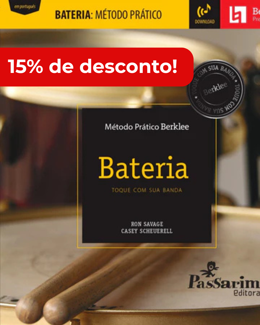 BERKLEE Bateria Método Prático