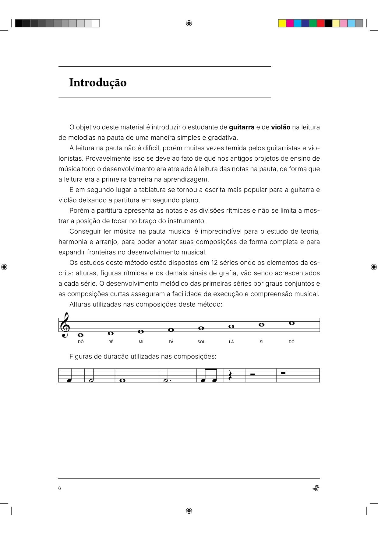 *Método de Leitura para Guitarra - Curso de Guitarra e Violão Volume 1