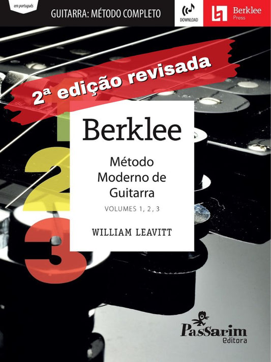 BERKLEE Método Completo para Guitarra: Volumes 1, 2 e 3