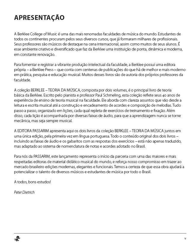 BERKLEE Teoria da Música - Dois livros em um